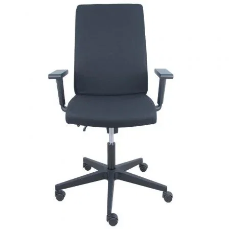 Piqueras y Crespo Silla de Oficina I-Line con Brazos Regulables Negro